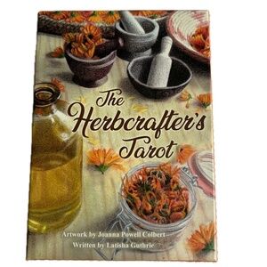 The Herbcrafter's Tarot 2019 Latisha Guthrie US Games 78 Card Deck & Book Set